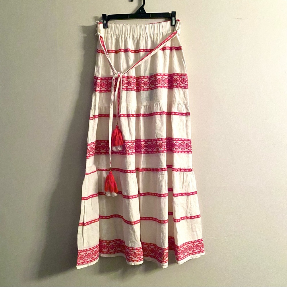 NWT Nejma Boho tace detail maxi skirt